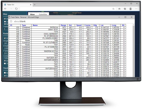 SPx Radar Web Server