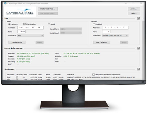 Navigation Data Monitor (Free Download)